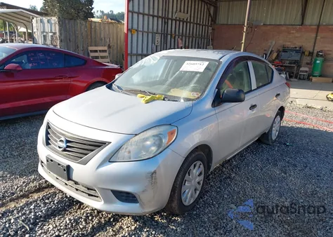 2012 Nissan Versa 1.6 S from USA, damaged, VIN 3N1CN7AP4CL802631